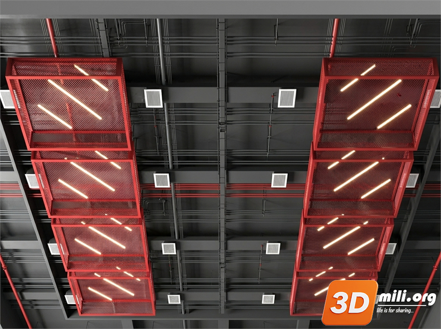 Ceiling Decoration Skp Files